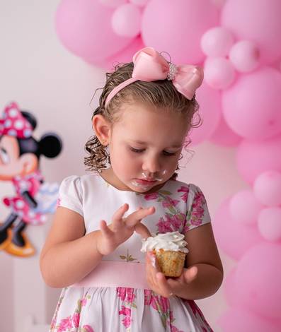 Sessão Cupcake de Luiza 2 anos 