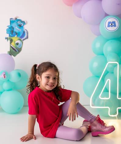 Sessão Cupcake de Saori 4 anos 