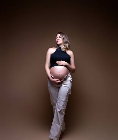 Gestante de A espera de Liz