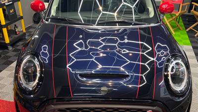 Lavagem Detalhada EXterna de Mini Cooper S Night Blue 