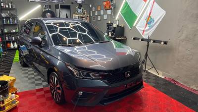 Lavagem Detalhada EXterna de Honda City 0 KM 