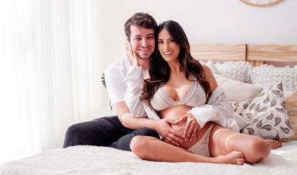 Gestante de A espera da Helena