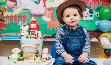 Aniversários de Aniversário do Bernardo - 1 ano