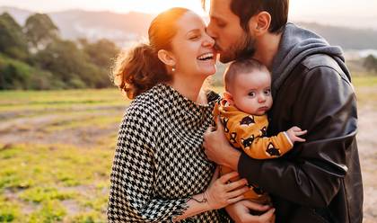 Ensaios de Família de Ensaio em família - Marina, Bruno e Gael