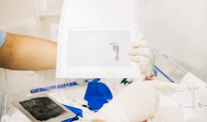 Fotografia de Parto de Nascimento da Clara