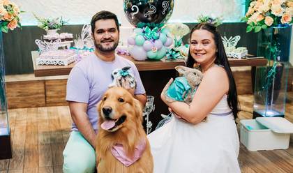 Chá de bebê de Chá Revelação Gabi