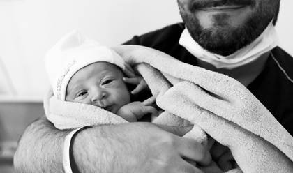 Fotografia de Parto de Nascimento Bernardo