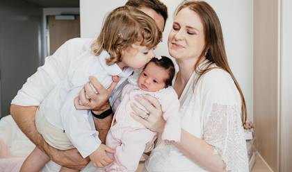 Fotografia de Parto de Primeiro dia da Lara