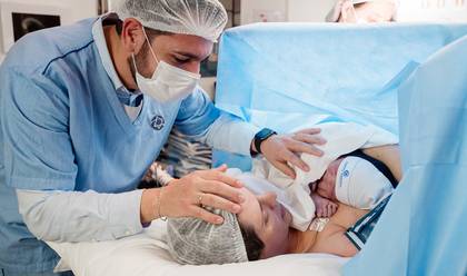 Fotografia de Parto de Nascimento e primeiro dia de vida do Matteo