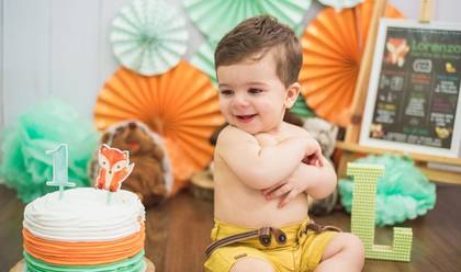 Smash the Cake de Smash the Cake do Lorenzo - Tema Raposinha