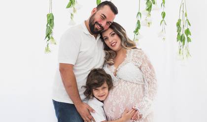 Gestantes de Ensaio gestante em estúdio - Juliane