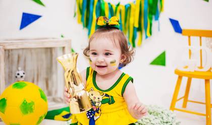 Ensaios Temáticos de Mini Sessão Copa do Mundo 2018