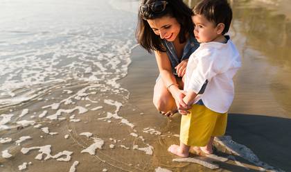 Ensaios de Família de Matheus e o mar