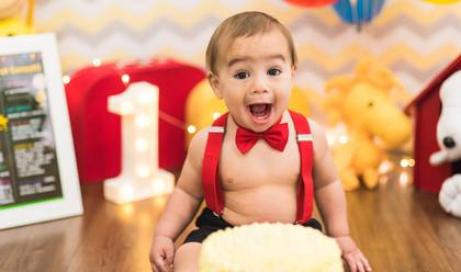 Smash the Cake de Cake Smash do Derik