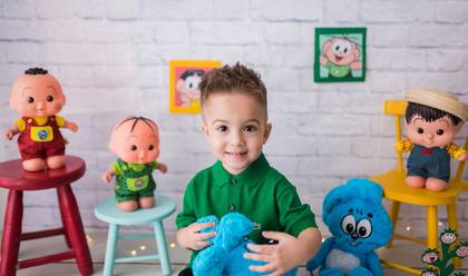 Ensaios Infantis de Ensaio do Arthur - 3 anos