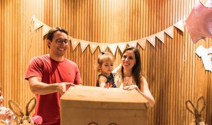 Chá de bebê de Chá Revelação Edna e Guilherme