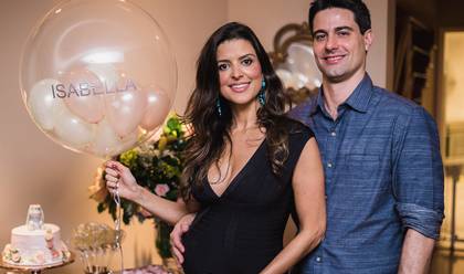 Chá de bebê de Chá de bebê surpresa para a Priscilla