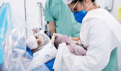 Fotografia de Parto de Nascimento do Giuseppe