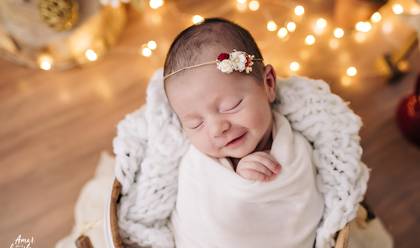 Ensaios Newborn de Ensaio newborn em estúdio - Manu