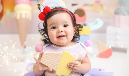 Acompanhamento mensal de Sophia 11 meses