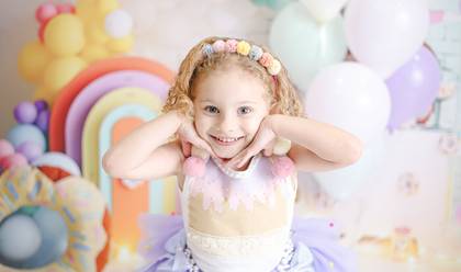 Smash the Cake de Elis 4 anos