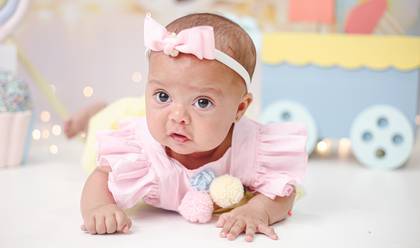 Acompanhamento mensal de ayla 4 meses