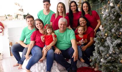 Natal 2022 de familia marcicano