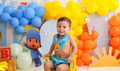 Smash the Cake de Théo 2 anos