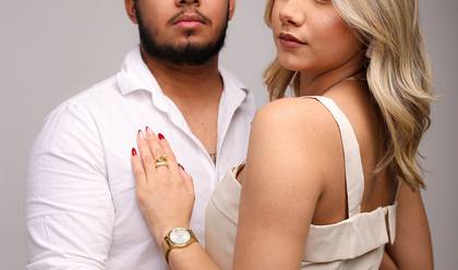 Ensaio minimalista de yasmin e Henrique
