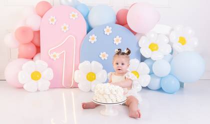 Smash the Cake ou Smash the Fruit de Antonella