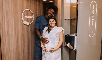 Gestante Estúdio de Cobertura Parto 