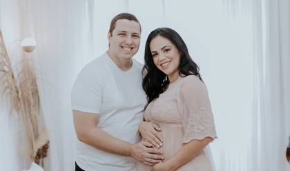 Gestante Estúdio de Ensaio Gestante