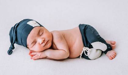 Gestante Estúdio de Ensaio Newborn Noah