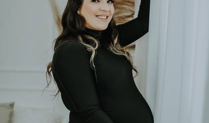 Gestante Estúdio de Á Espera Ayla