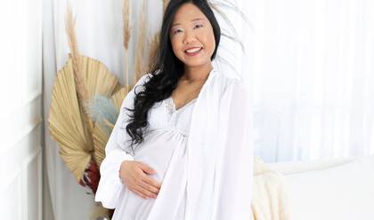 Gestante Estúdio de Á doce Espera Theo e Noah