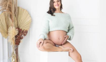 Gestante Estúdio de Ensaio Gestante