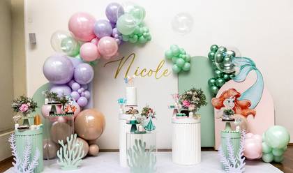 Gestante Estúdio de Aniversário Nicole 3 anos