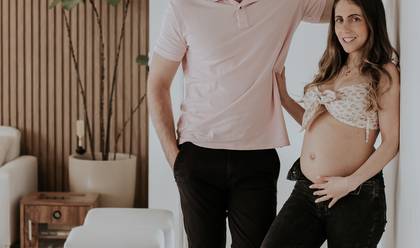 Gestante Estúdio de Á espera Martina