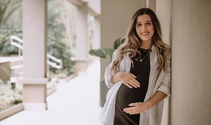 Ensaio de Ensaio Gestante Casa