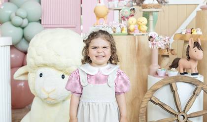 Festa Infantil de Aniversário Cora 3 anos 