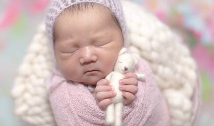 Gestante Estúdio de Newborn Beatriz 15 dias