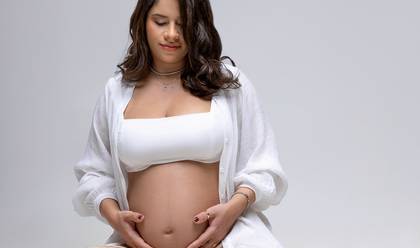 Gestante de Ensaio Gestante Sarah 