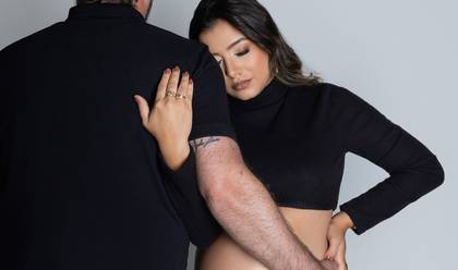 Gestante de Ensaio de Gestante Amanda