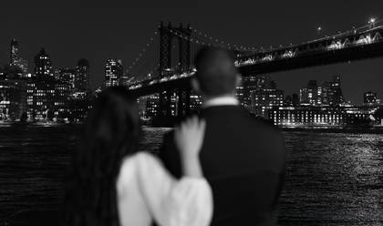 Pré-Casamento de Ensaio Pré-Wedding em Nova York: Times Square e Pier 35