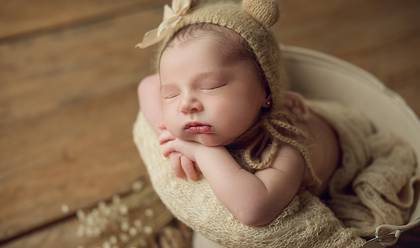 Newborn de Ensaio Newborn da Cecília