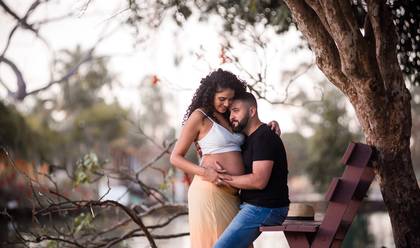 Famílias  de Nayhara e Leonardo 