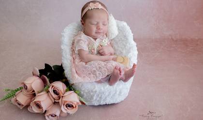 Newborn de Caetana - 17 dias