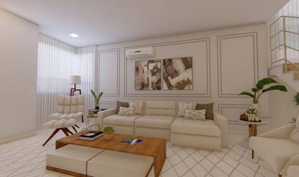 INTERIORES de RESIDENCIA ST. MORITZ 