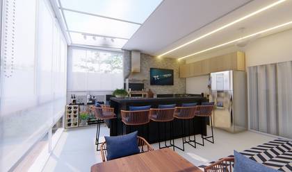 INTERIORES de AREA GOURMET ZERMATT