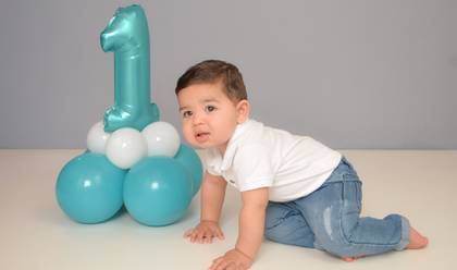 Ensaio Infantil de Davi 1 ano